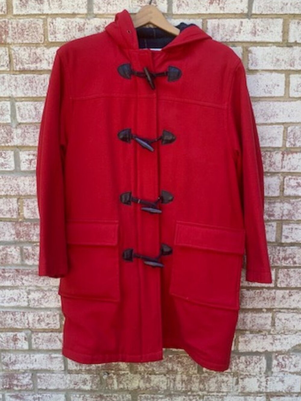 Vintage London Fog wool duffle coat size M